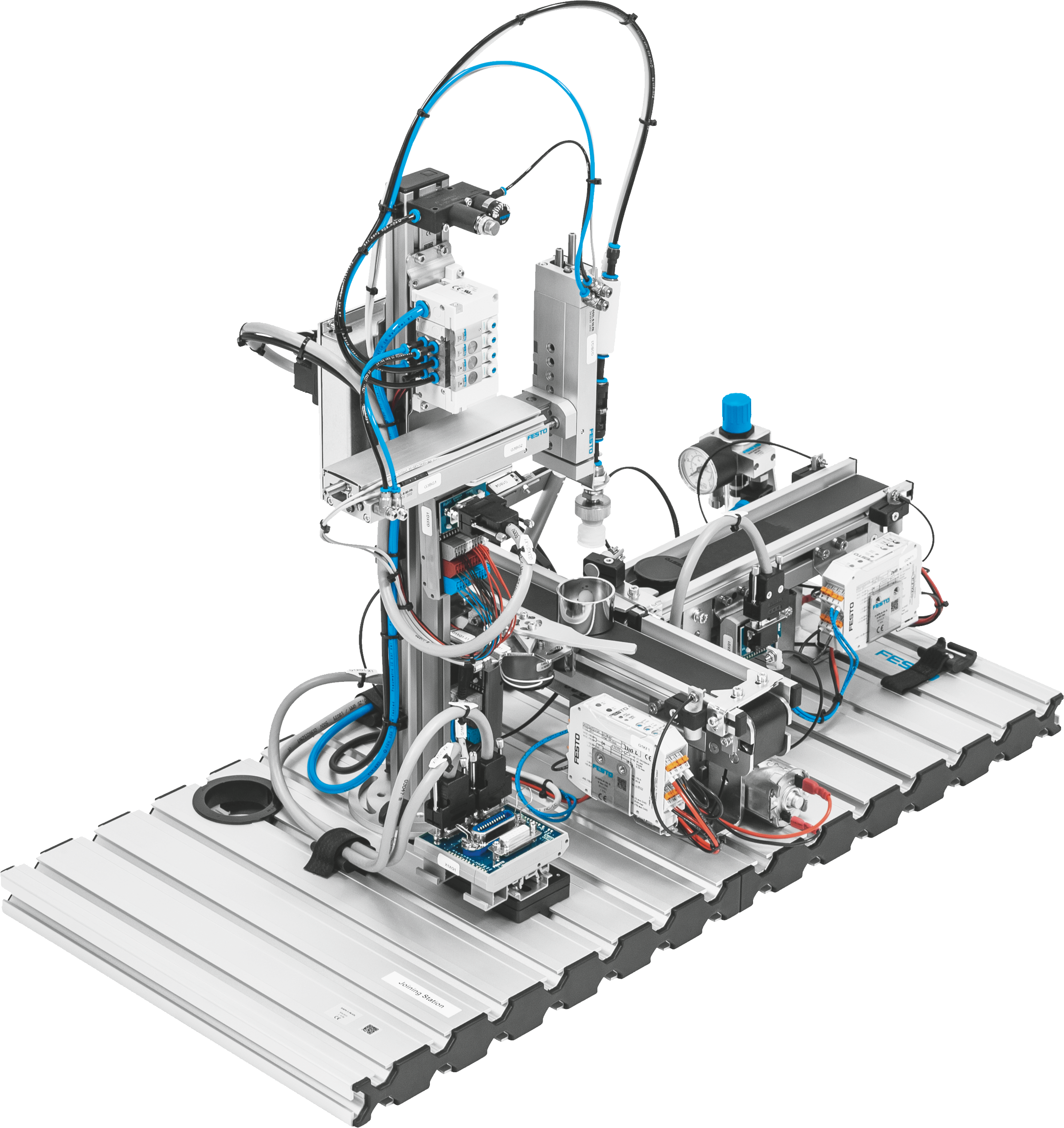 Собери станцию. Мехатронная станция Festo. MPS станция Festo. Стенд мехатроника Фесто. Станция sorting Festo.
